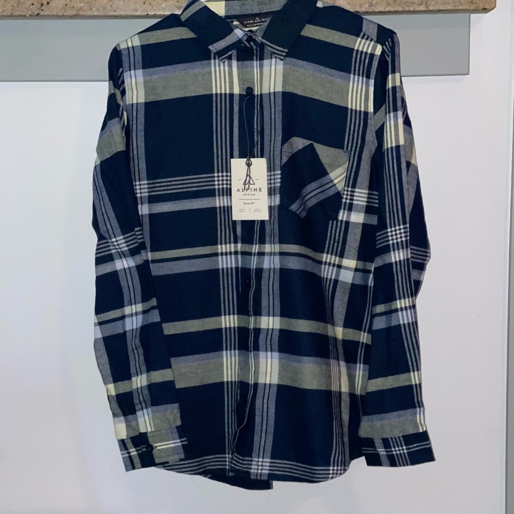 Alpine Design Plaid Button down